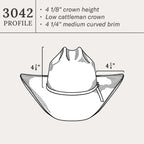 Crowley 10X Straw Cowboy Hat