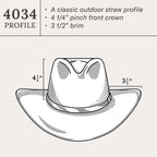 Carson 6X Cowboy Hat