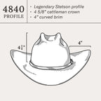 El Amo 500X Premier Cowboy Hat