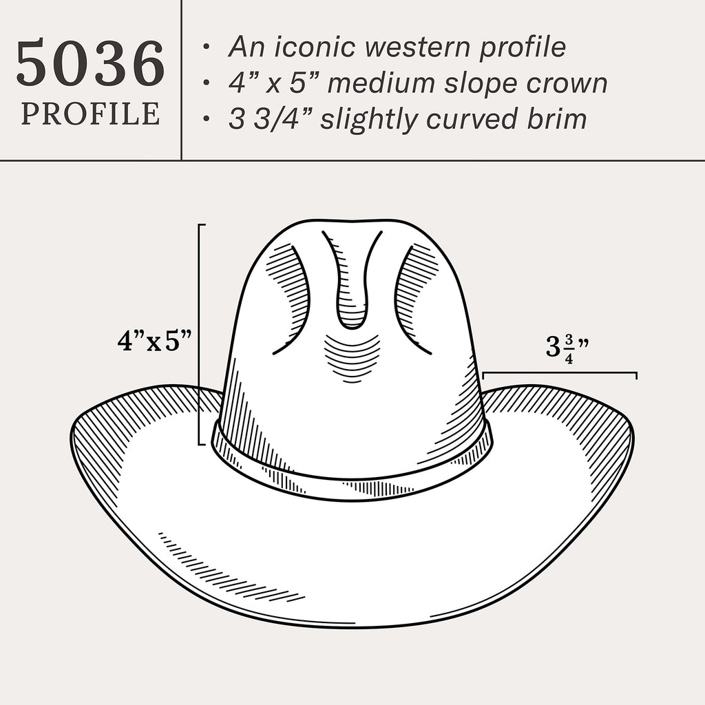 Silver Mine 4X Cowboy Hat