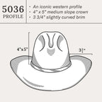 Silver Mine 4X Cowboy Hat