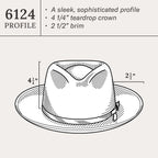 Rushmore Palm Fedora