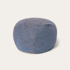 Herringbone Linen Ivy Cap