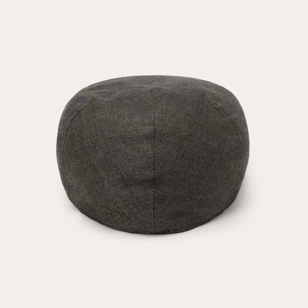 Herringbone Linen Ivy Cap
