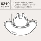 Marshall 4X Cowboy Hat