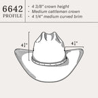 Rodeo 10X Straw Cowboy Hat
