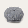 Glen Check Silk/Cotton 8-Panel Cap