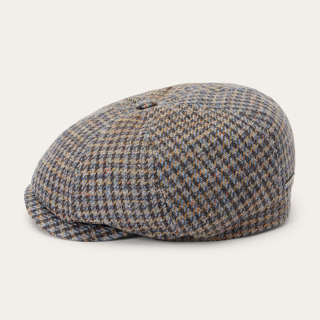 Linen/Cotton Houndstooth Hatteras