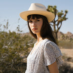 Tallahassee Shantung Straw Fedora