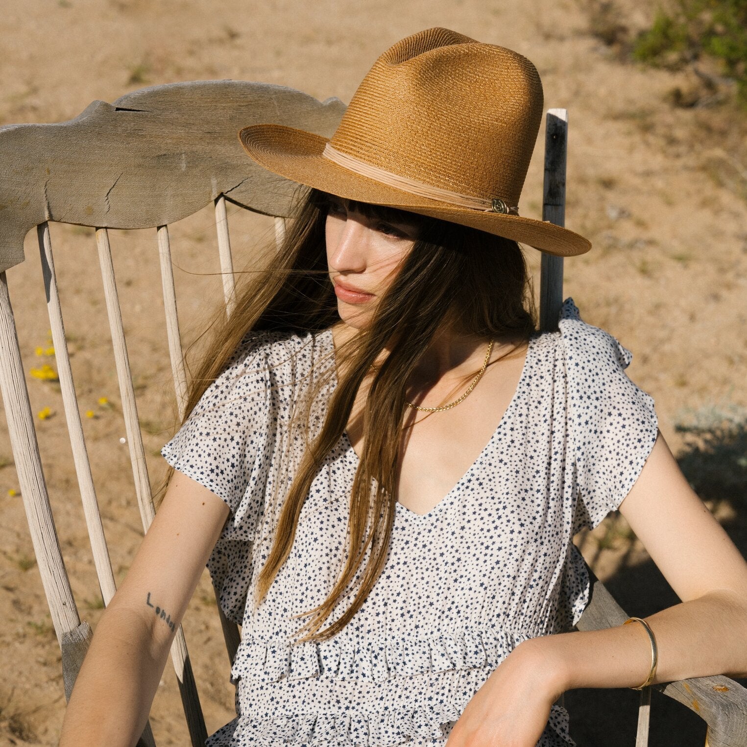 Magic Eye Straw Hat