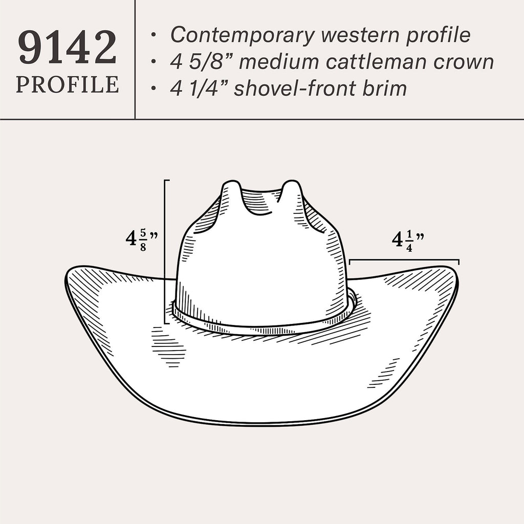 El Patron 91 Premier 30X Cowboy Hat