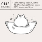 El Patron 91 Premier 30X Cowboy Hat