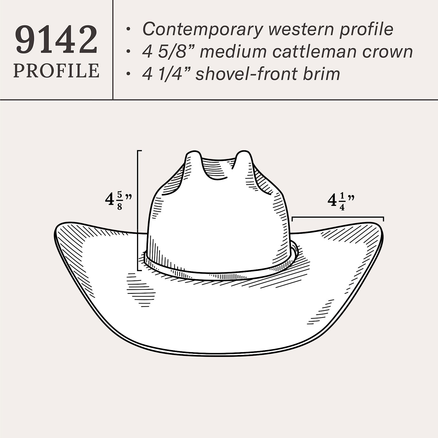 Gibby 6X Cowboy Hat