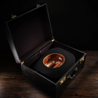 Premium Leather Hat Case