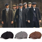 Peaky Blinders Hats,Handmade Wool Newsboy Cap: Vintage Style Gatsby Hat