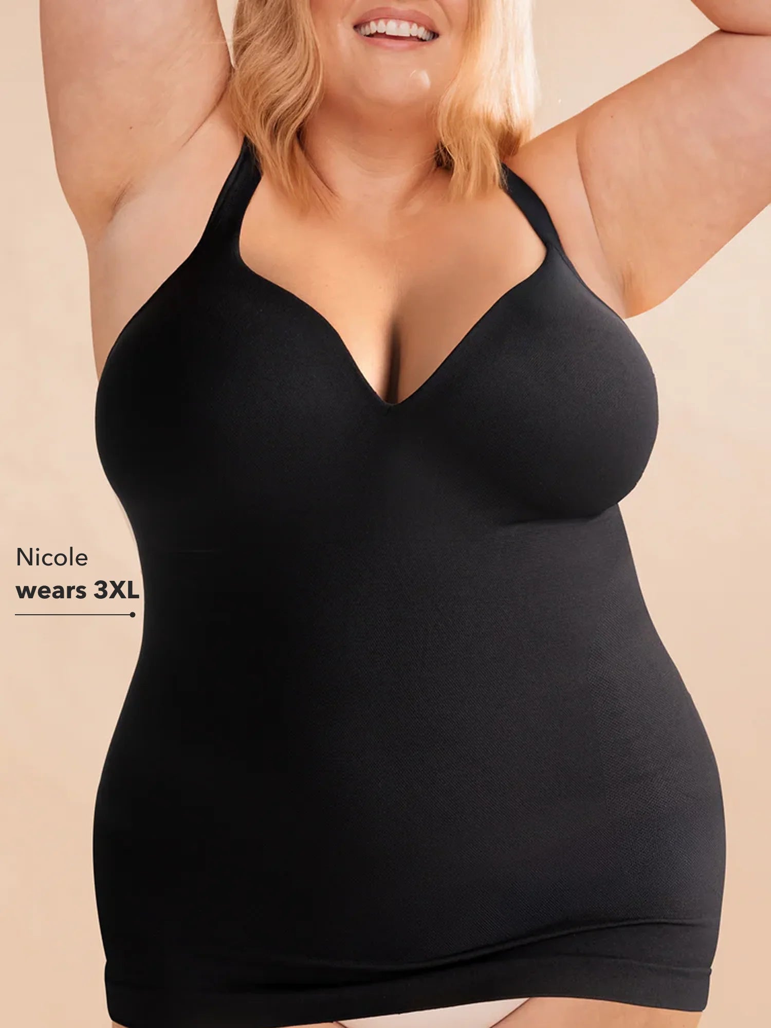 Shapewear Essentials Sweetheart Built-In Bra Shaper Cami