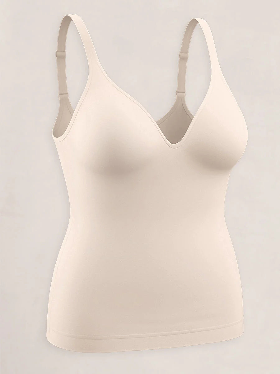 Shapewear Essentials Sweetheart Built-In Bra Shaper Cami
