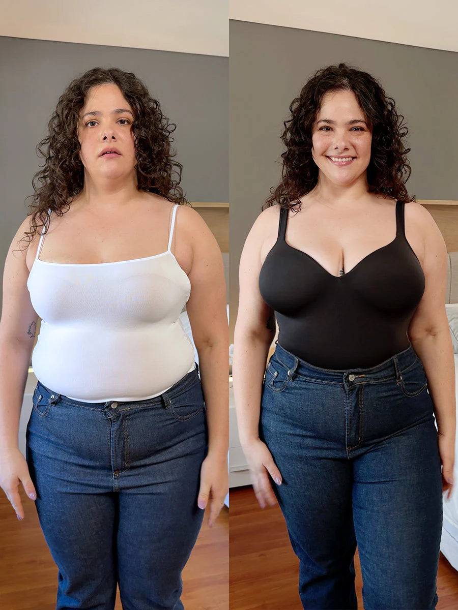 Shapewear Essentials Sweetheart Built-In Bra Shaper Cami