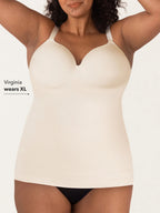 Shapewear Essentials Sweetheart Built-In Bra Shaper Cami