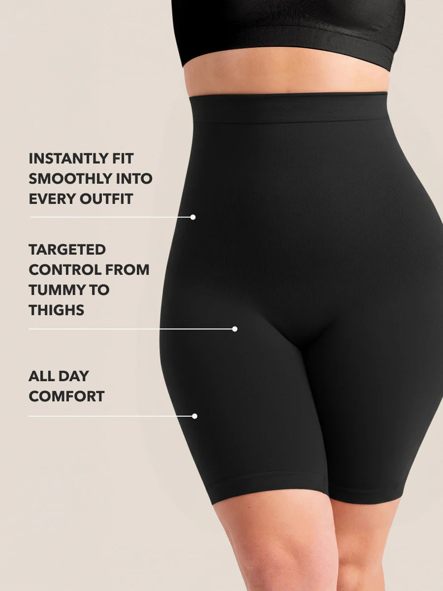 Shapewear Essentials All Day Every Day High-Waisted Shaper Shorts