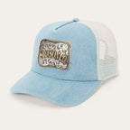 Denim Plaque Trucker Hat