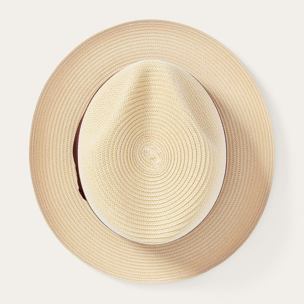 Rosebud Straw Fedora