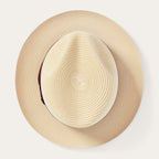 Rosebud Straw Fedora