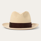 Rosebud Straw Fedora