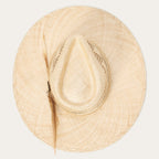 Chorus Straw Flat Brim Hat